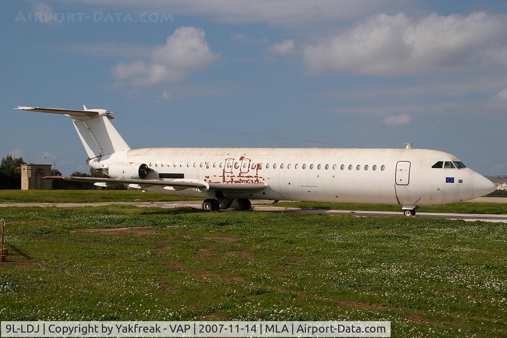 9L-LDJ, 1972 BAC 111-531FS One-Eleven C/N BAC.242, BAC 1-11 used for fire training