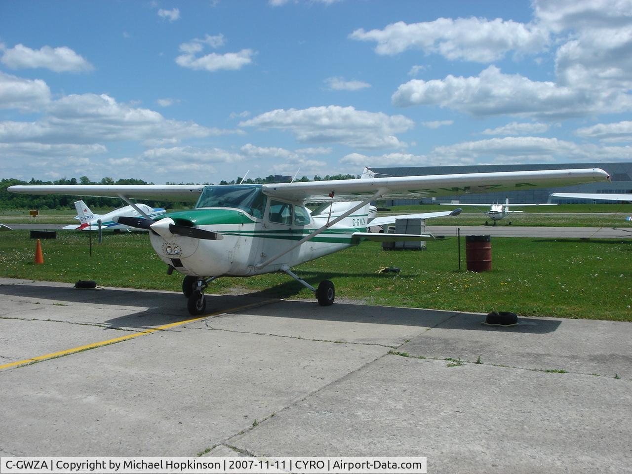 C-GWZA, 1976 Cessna 172M C/N 17266286, Cessna 172M Taken at Rockliffe CYRO