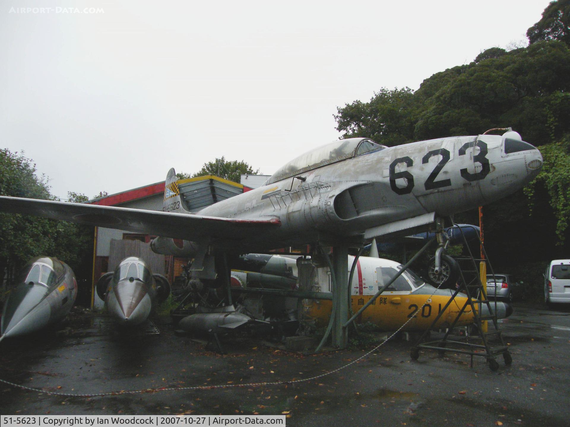 51-5623, 1956 Lockheed (Kawasaki) T-33A C/N 580-8953, T-33A/Cafe Hikohjyo,Shizuoka (Preserved)
