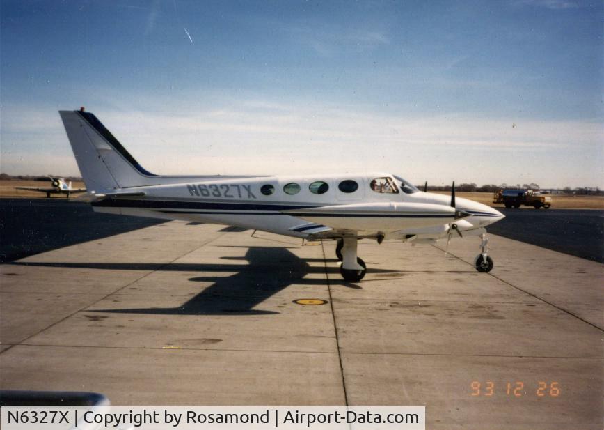 N6327X, 1978 Cessna 340A C/N 340A0496, Photo taken during trip to Wichita, KS