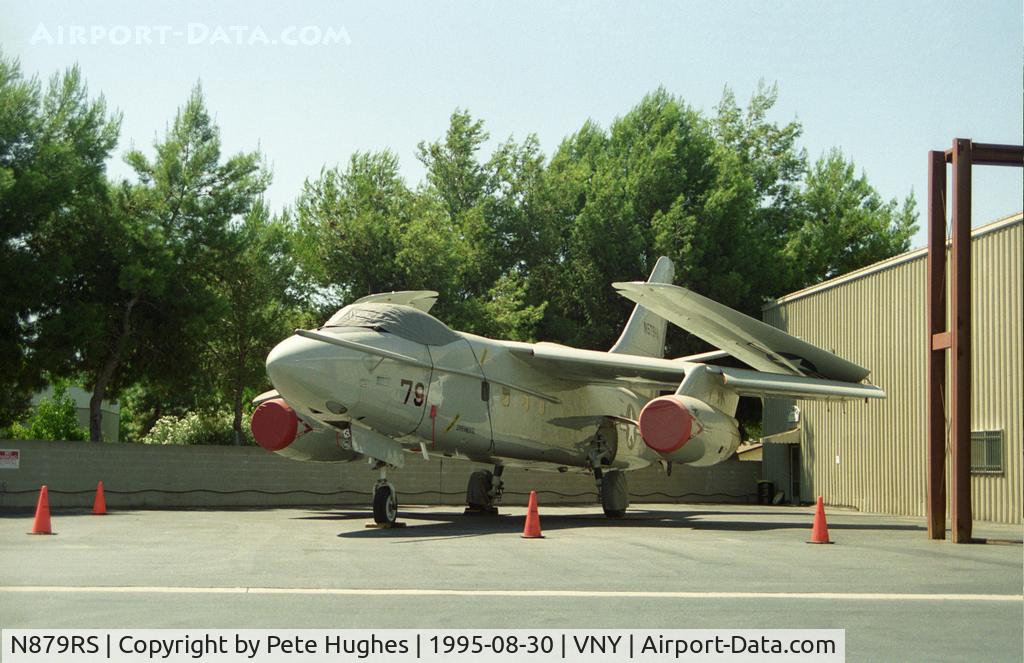N879RS, 1959 Douglas TA-3B Skywarrior C/N 12104, N579HA  A-3 at Van Nuys