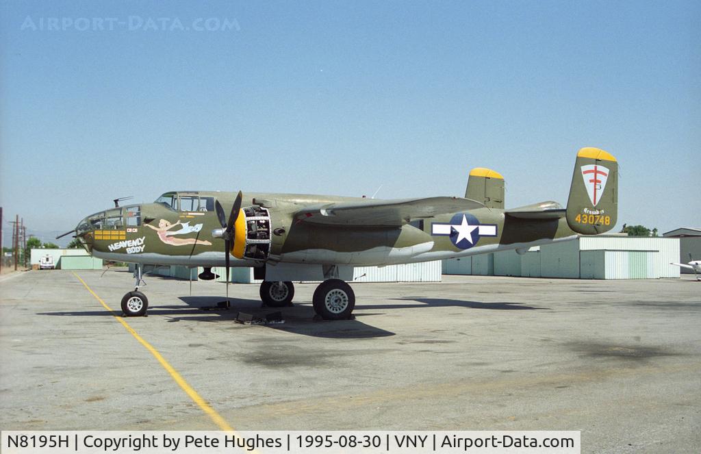 N8195H, 1944 North American TB-25N Mitchell C/N 108-34023 (44-30748), N8195H/44-30748  B-25 at Van Nuys