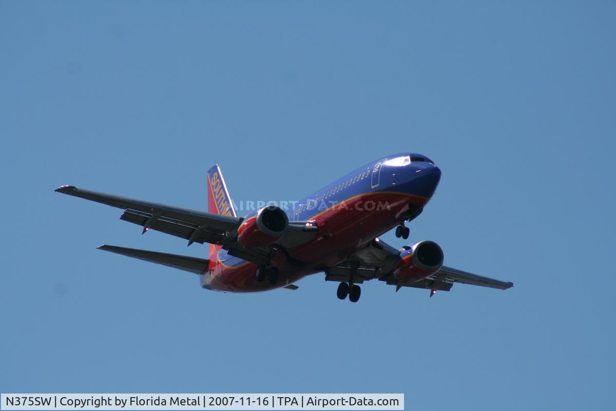N375SW, 1993 Boeing 737-3H4 C/N 26583, Southwest