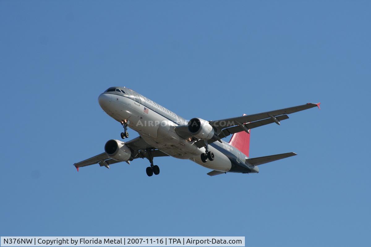 N376NW, 2002 Airbus A320-212 C/N 1812, Northwest