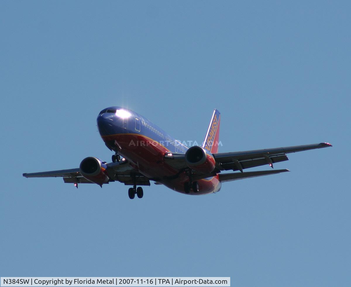 N384SW, 1994 Boeing 737-3H4 C/N 26590, Southwest