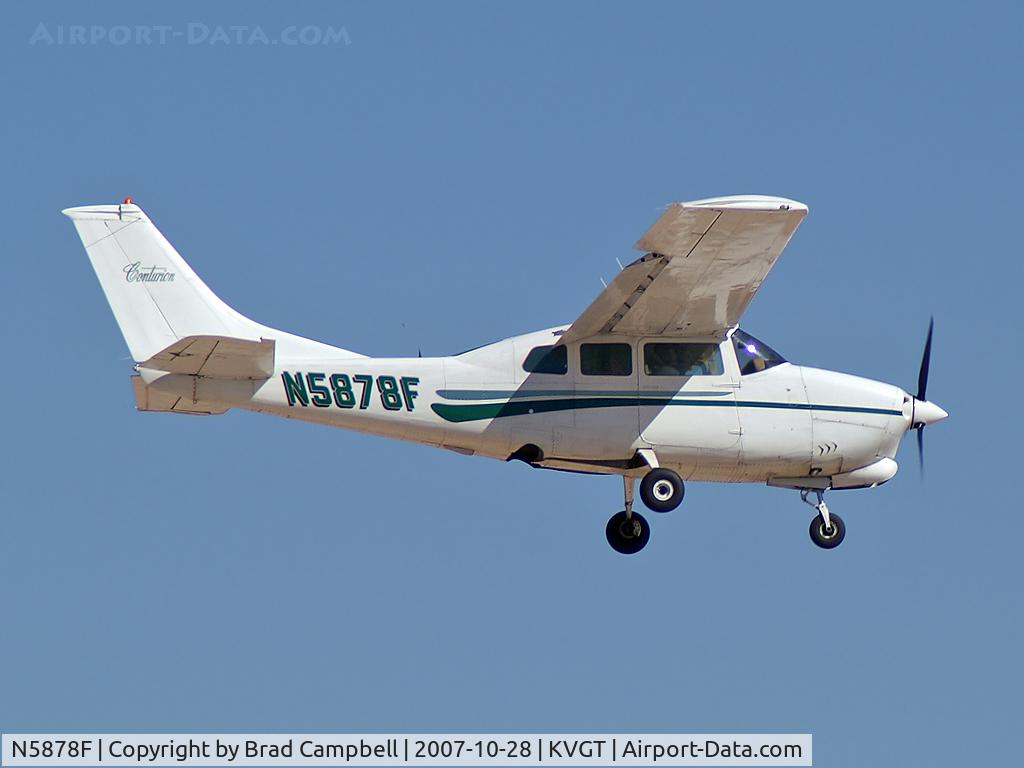 N5878F, 1967 Cessna 210G Centurion C/N 21058878, Partnership - Reno, Nevada / 1967 Cessna 210G - Centurion