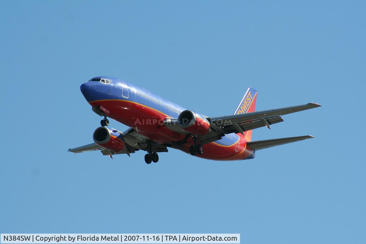 N384SW, 1994 Boeing 737-3H4 C/N 26590, Southwest