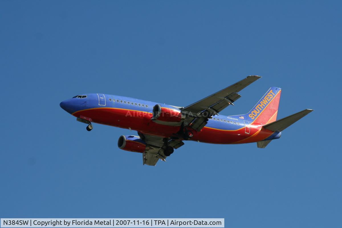 N384SW, 1994 Boeing 737-3H4 C/N 26590, Southwest