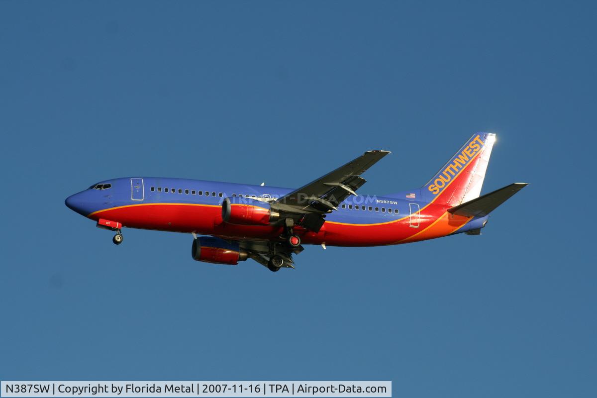 N387SW, 1994 Boeing 737-3H4 C/N 26602, Southwest
