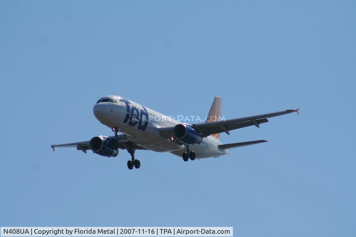 N408UA, 1994 Airbus A320-232 C/N 457, Ted