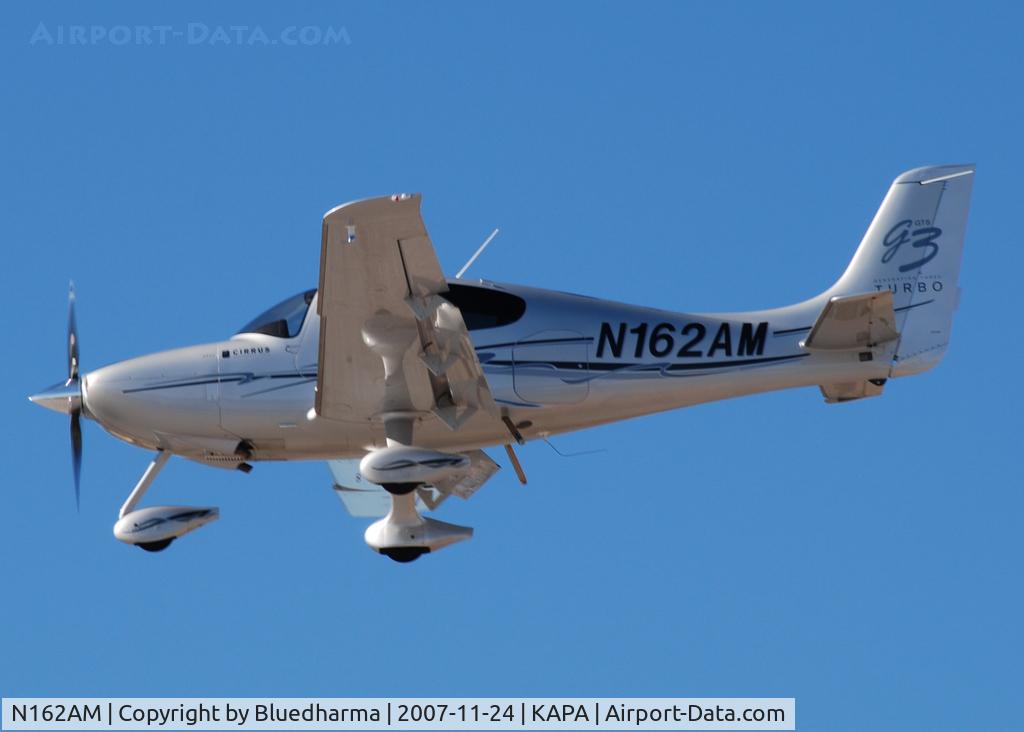 N162AM, 2007 Cirrus SR22 G3 GTS Turbo C/N 2724, Approach to 17L