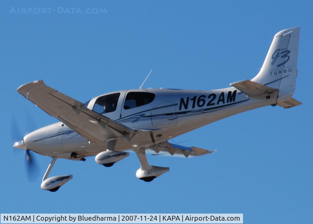 N162AM, 2007 Cirrus SR22 G3 GTS Turbo C/N 2724, Approach to 17L