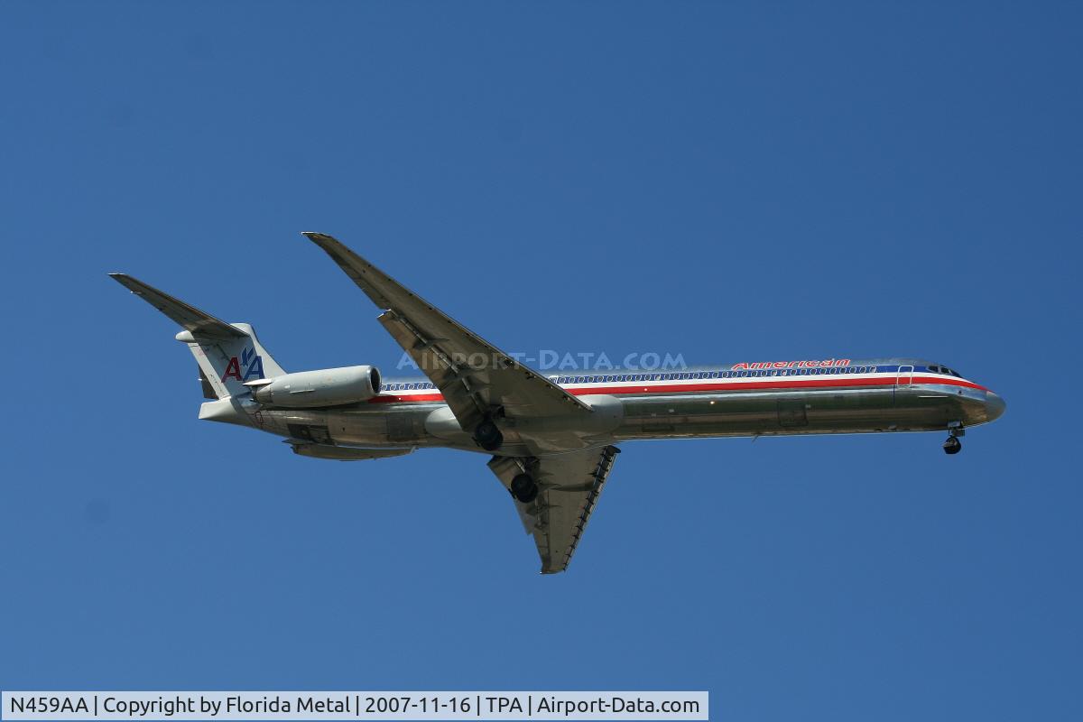 N459AA, 1988 McDonnell Douglas MD-82 (DC-9-82) C/N 49564, American
