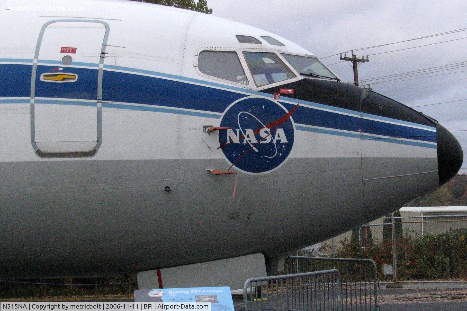 N515NA, 1968 Boeing 737-130 C/N 19437, Nose of N515NA,Nov.2006