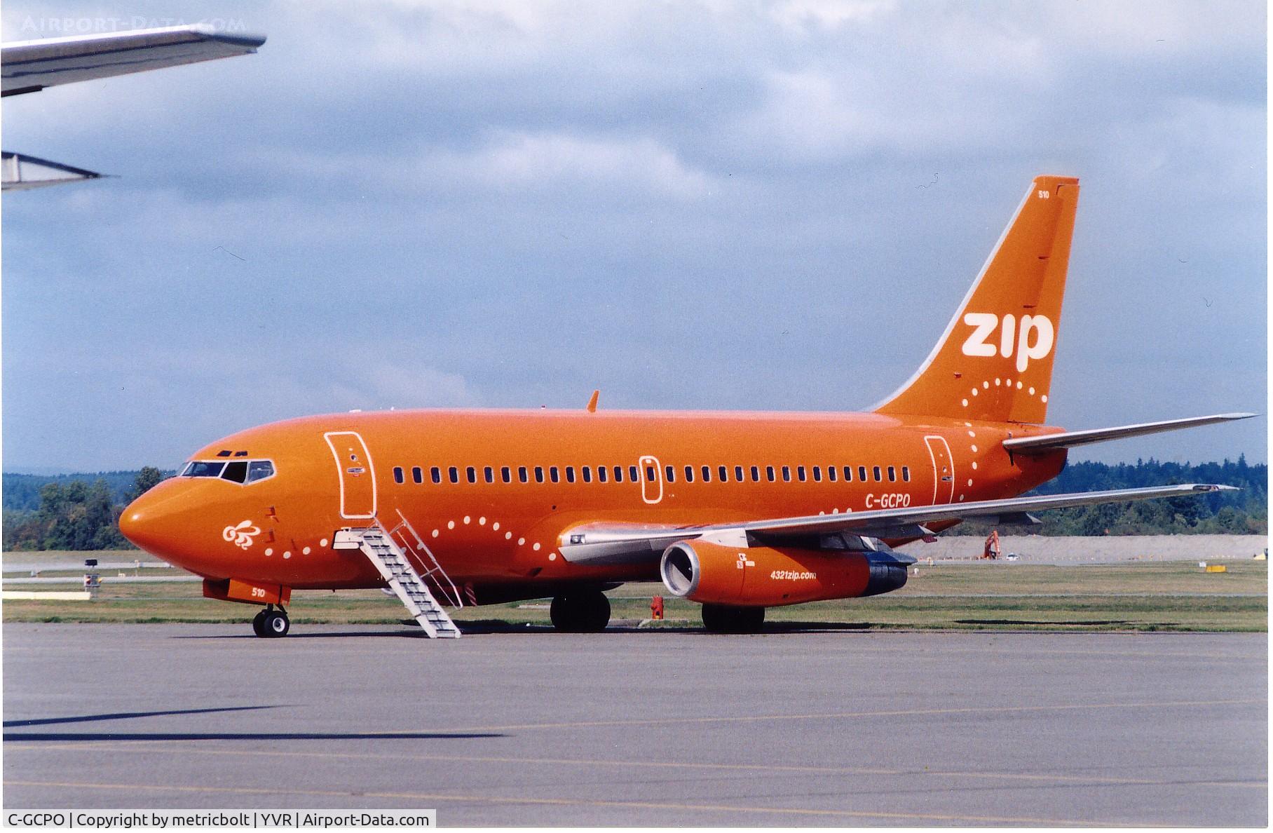 C-GCPO, 1979 Boeing 737-217 C/N 21718, Operating for 