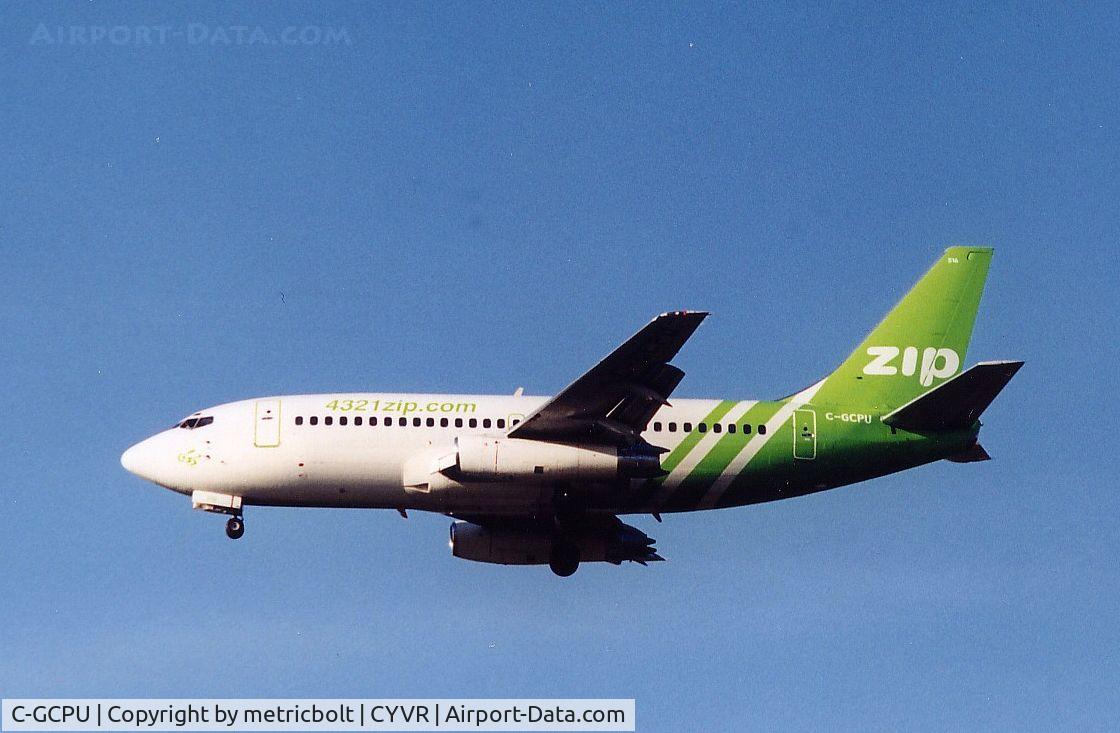 C-GCPU, 1988 Saab SF340A C/N 340A-140, Operating in a toned down 