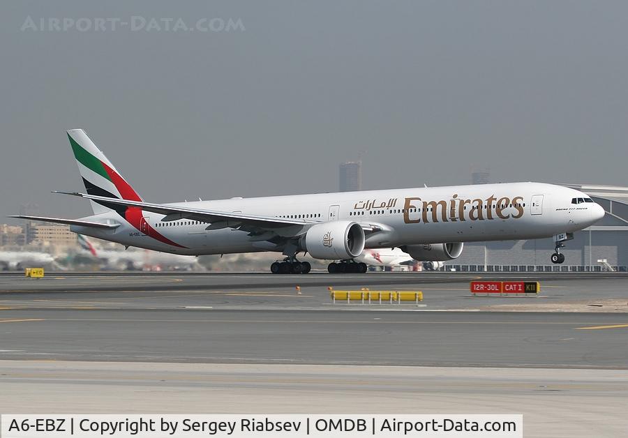 A6-EBZ, 2007 Boeing 777-31H/ER C/N 32713, Taken at DXB