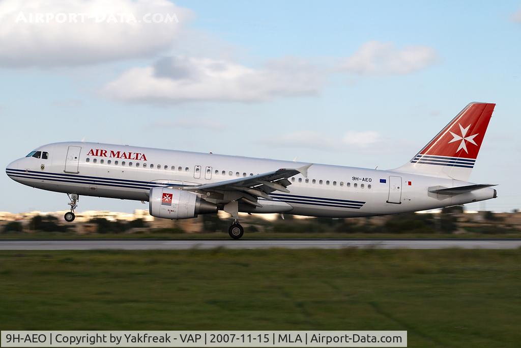 9H-AEO, 2006 Airbus A320-214 C/N 2768, Air Malta Airbus 320
