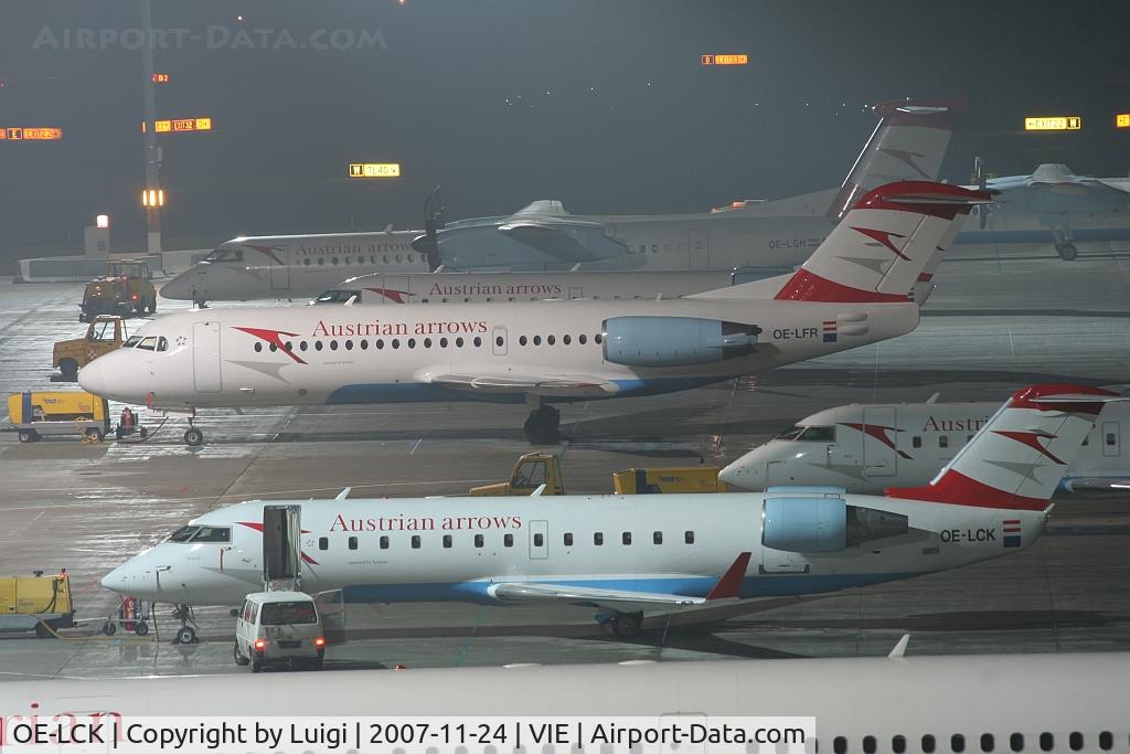 OE-LCK, 1997 Canadair CRJ-200LR (CL-600-2B19) C/N 7148, Austrian Arrows CRJ
