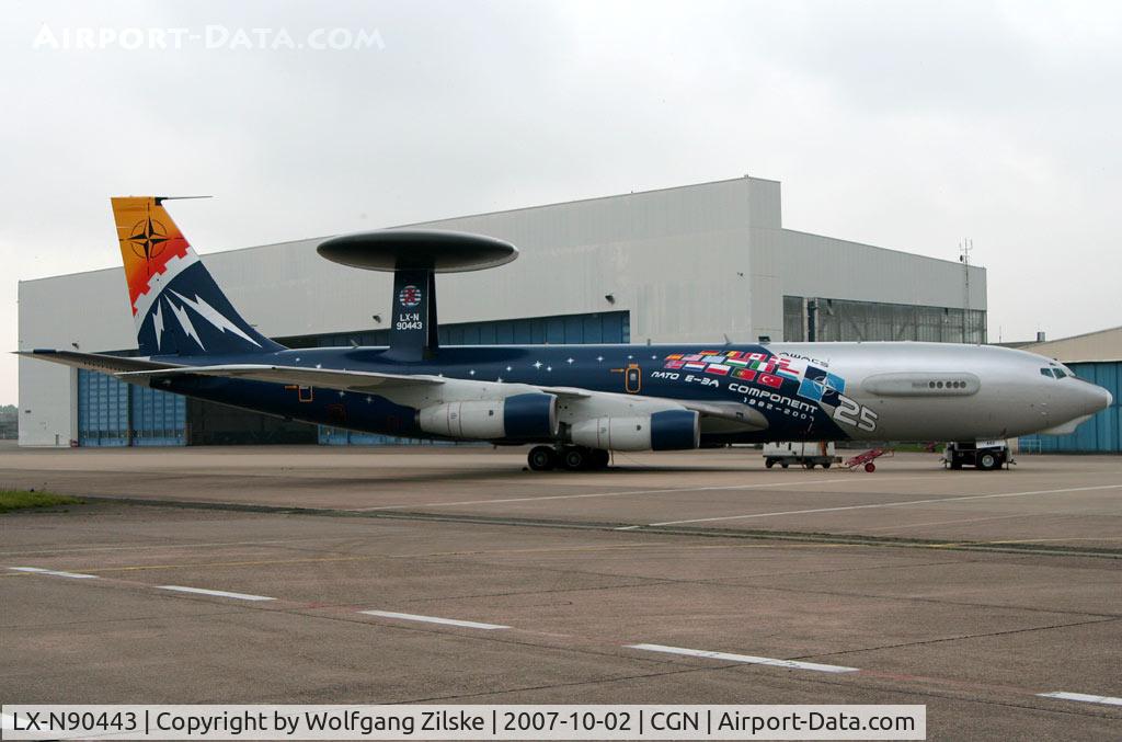 LX-N90443, 1981 Boeing E-3A Sentry C/N 22838, visitor