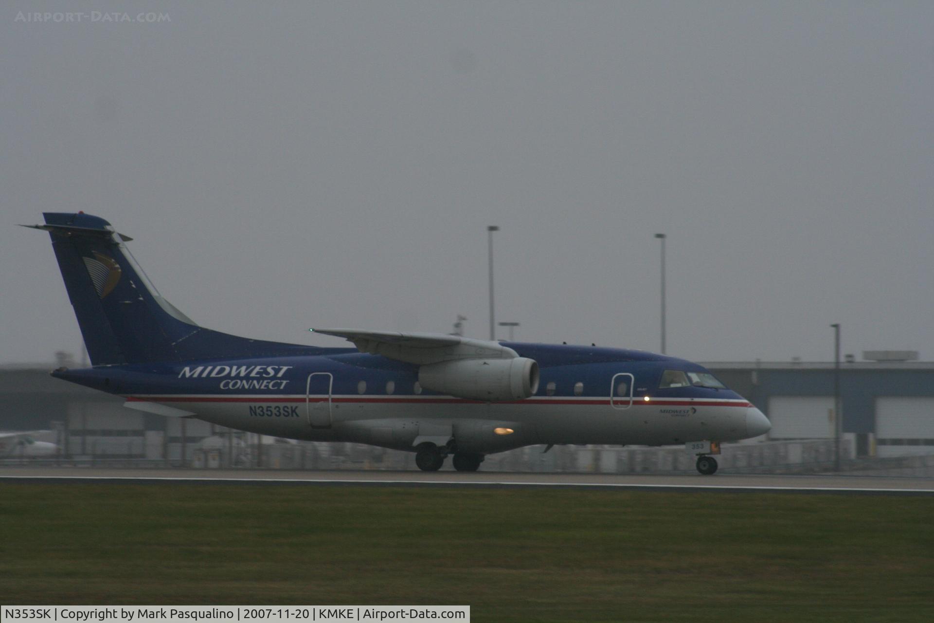 N353SK, 1999 Fairchild Dornier 328-300 328JET C/N 3122, Dornier 328