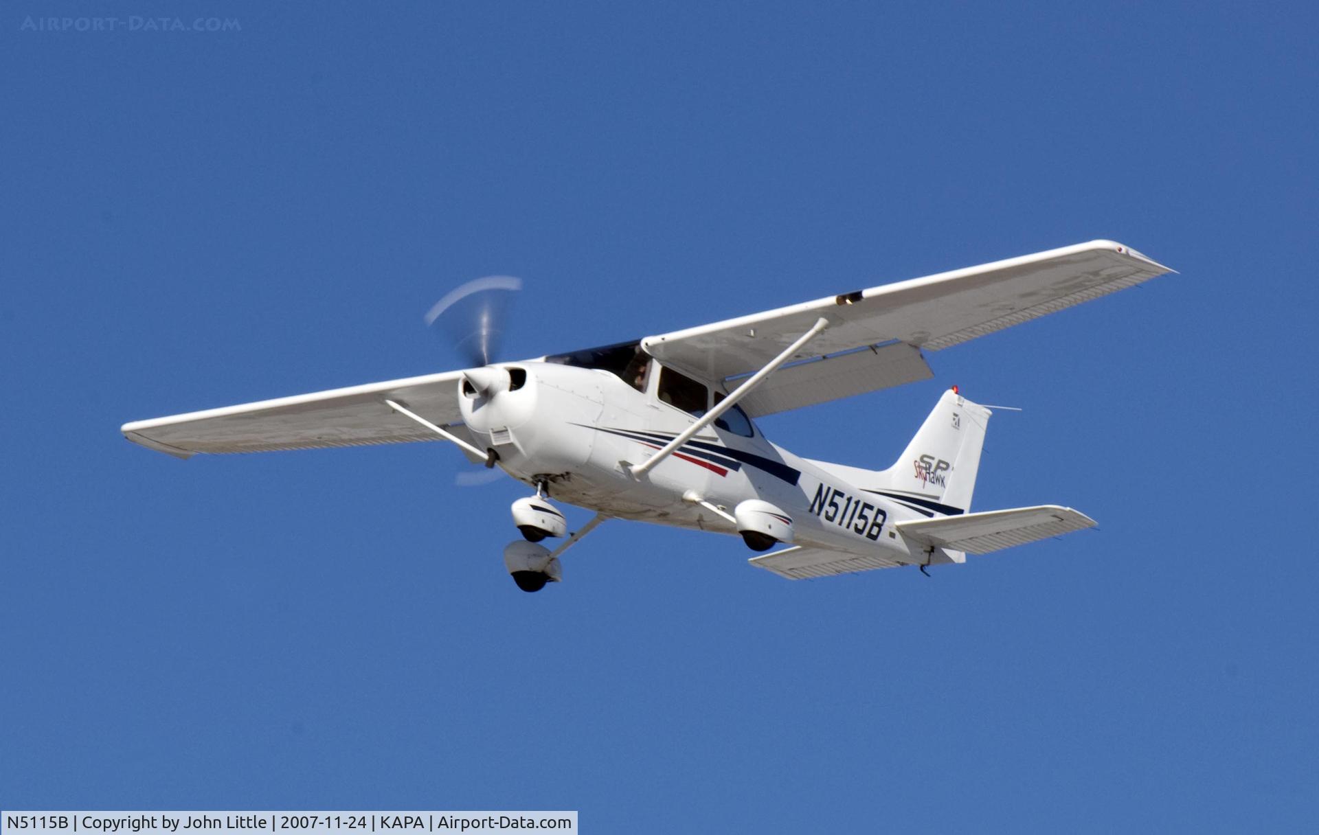 N5115B, 2001 Cessna 172S C/N 172S8987, Touch and Go 17L