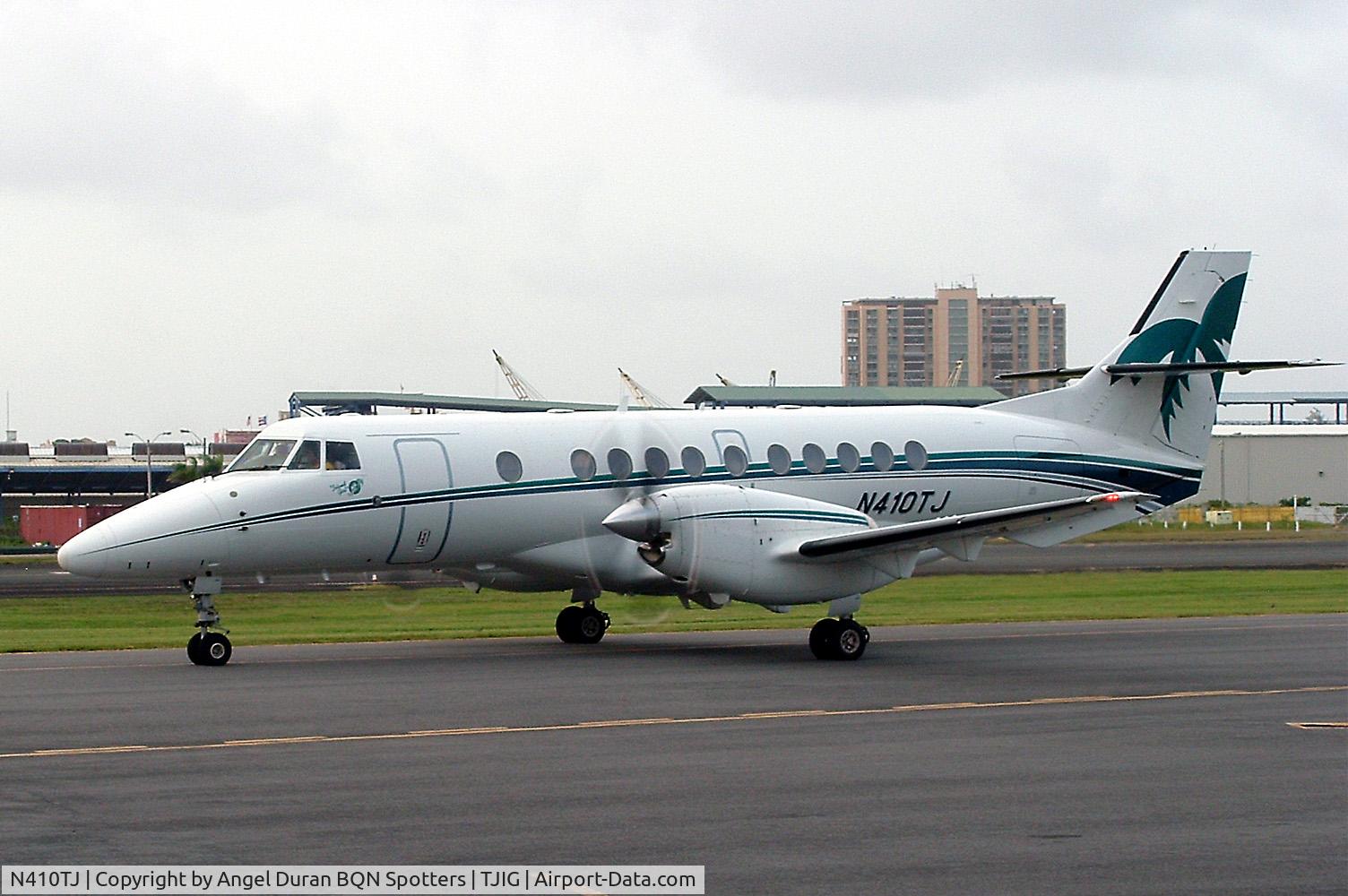 N410TJ, 1994 British Aerospace Jetstream 4101 C/N 41038, taxy at tjig
