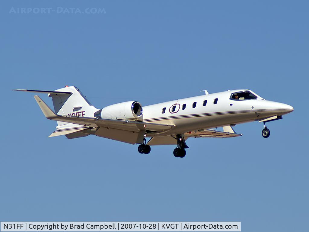 N31FF, Learjet Inc 31A C/N 053, J H Siroonian Inc. - Fresno, California / Learjet Inc 31A