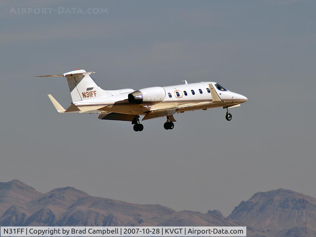 N31FF, Learjet Inc 31A C/N 053, J H Siroonian Inc. - Fresno, California / Learjet Inc 31A