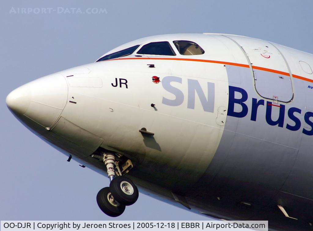 OO-DJR, 1996 British Aerospace Avro 146-RJ85 C/N E.2290, .