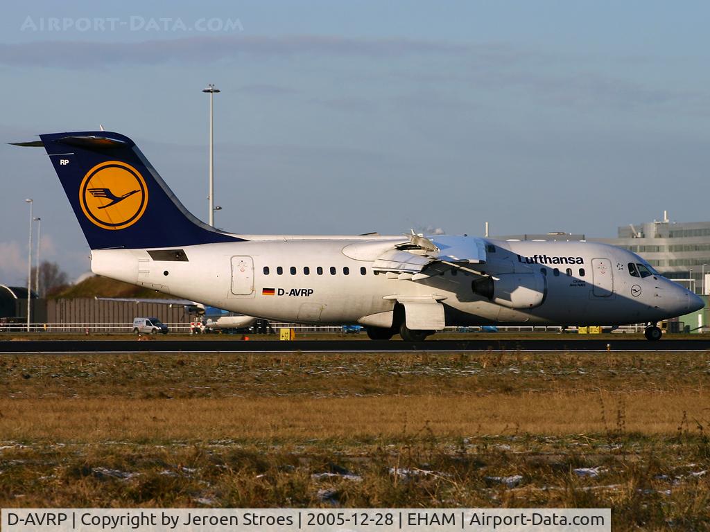 D-AVRP, 1997 British Aerospace Avro 146-RJ85 C/N E.2303, .