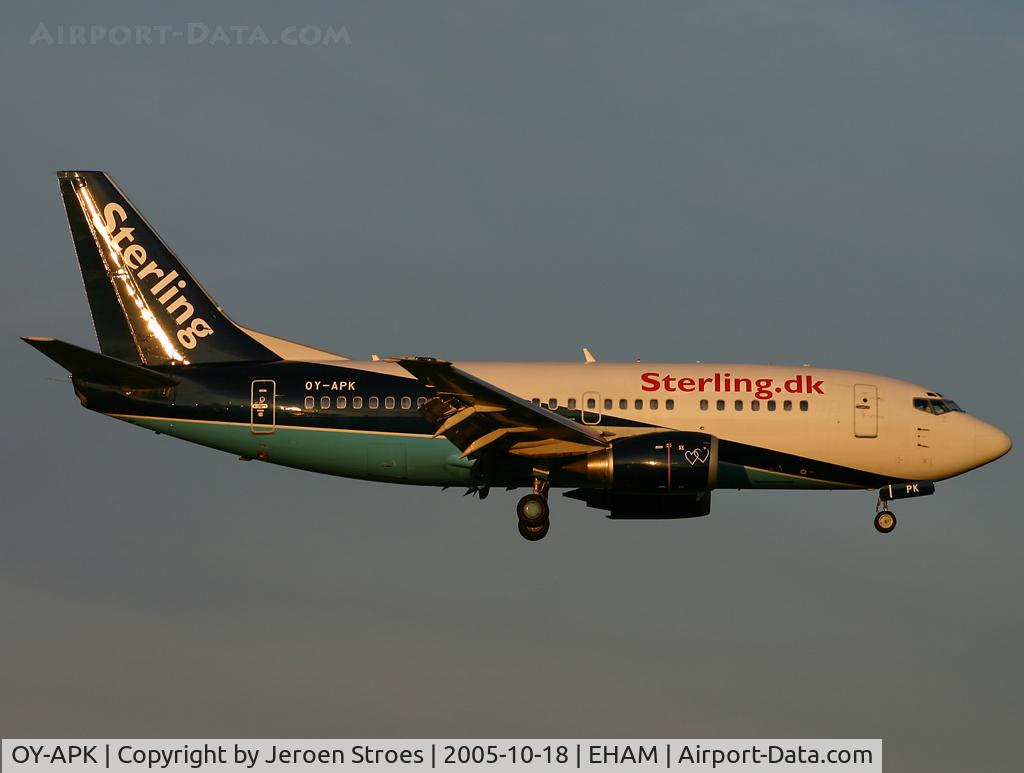 OY-APK, 1997 Boeing 737-5L9 C/N 28995, .