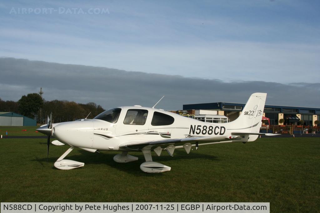 N588CD, 2006 Cirrus SR22 GTS C/N 1758, N588CD SR22 at Kemble