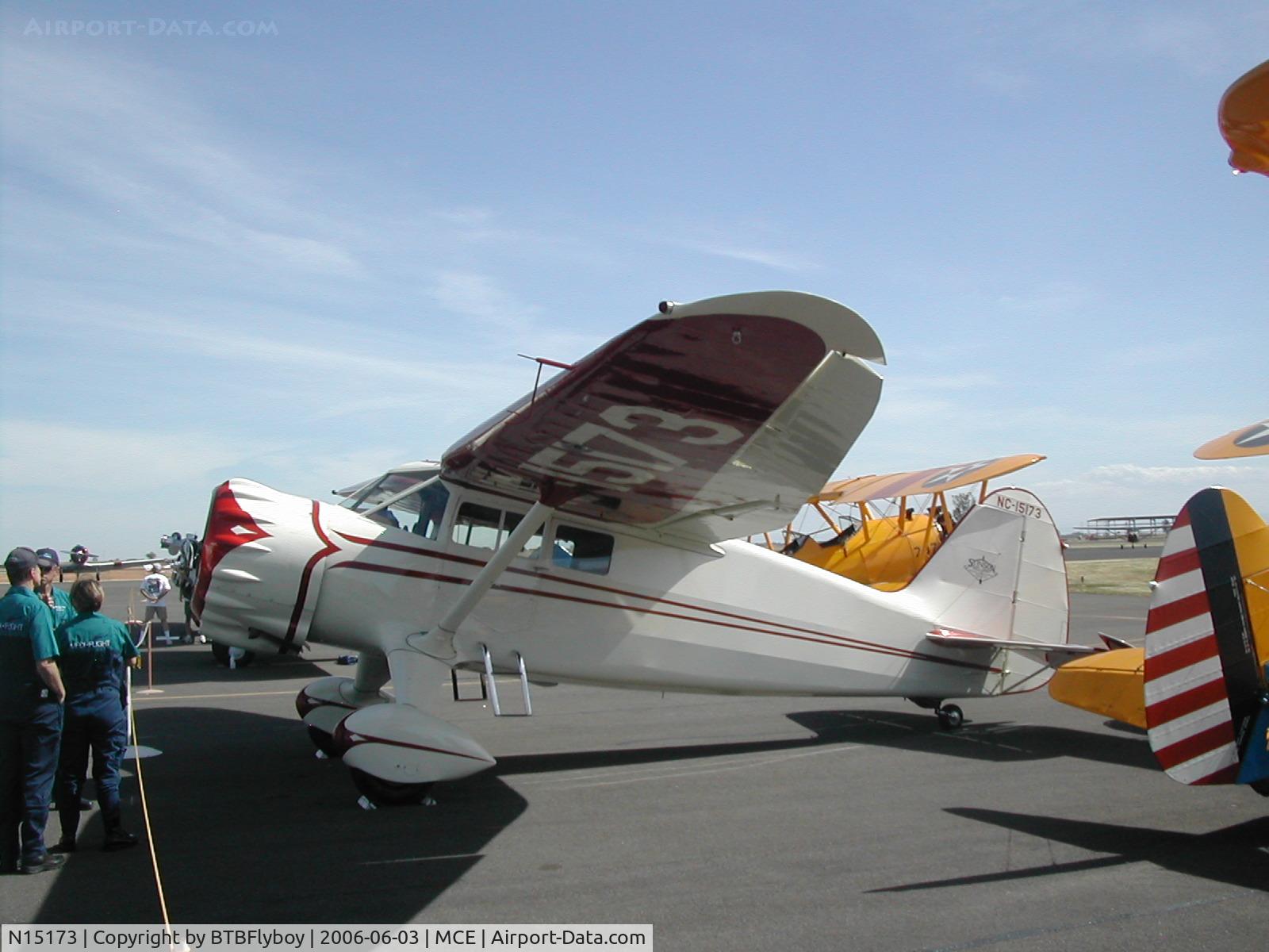 N15173, 1937 Stinson SR-7B Reliant C/N 9653, Stinson 