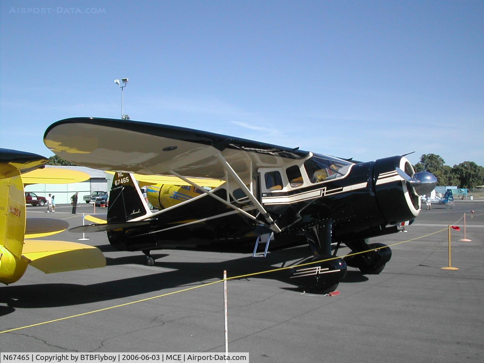 N67465, 1946 Howard Aircraft DGA-15P C/N 985, Howard DGA-15P at 2006 Merced Antique Fly-in