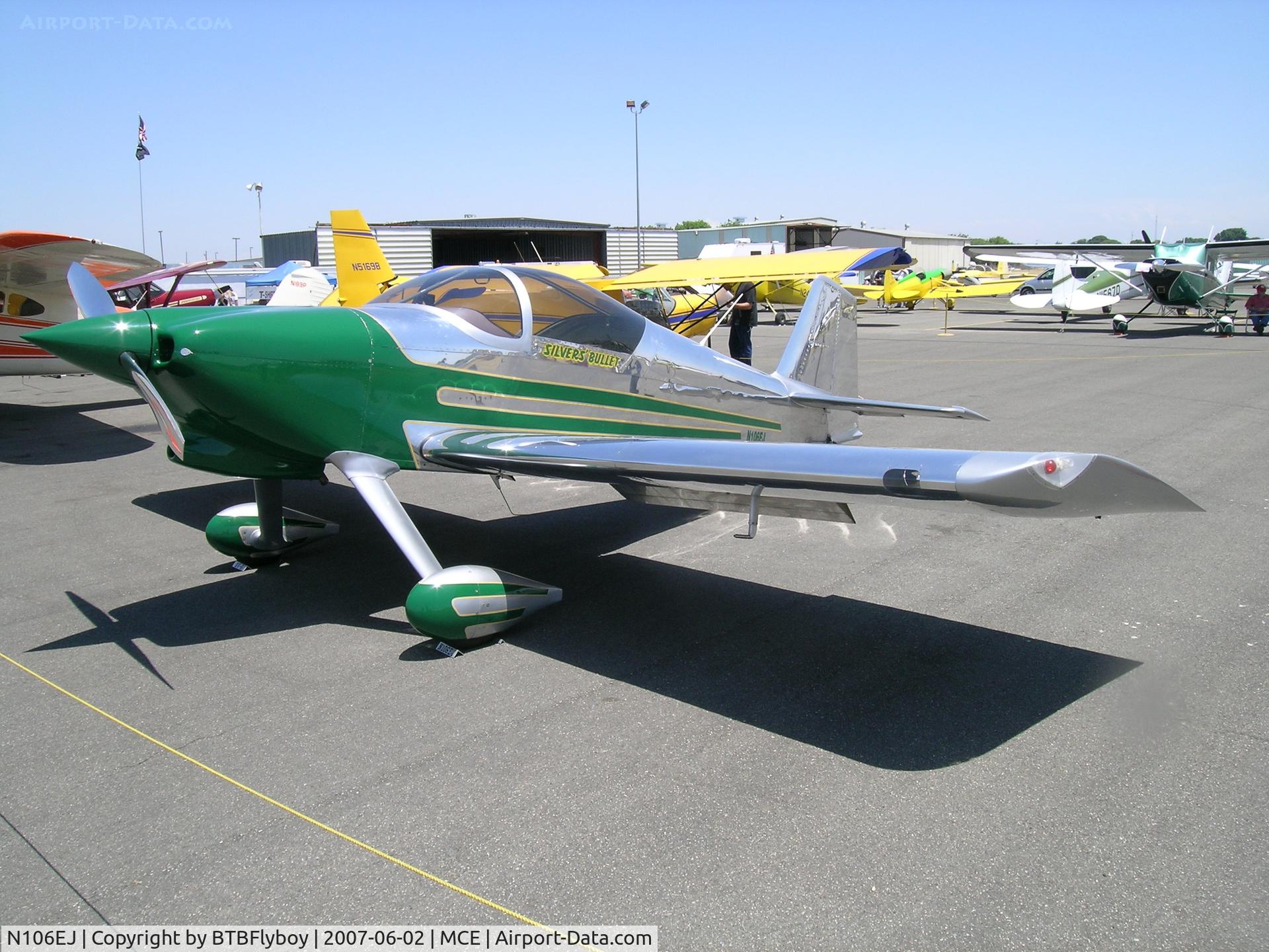 N106EJ, 1998 Vans RV-6 C/N RS001, photo taken at 2007 Merced Antique Fly-in