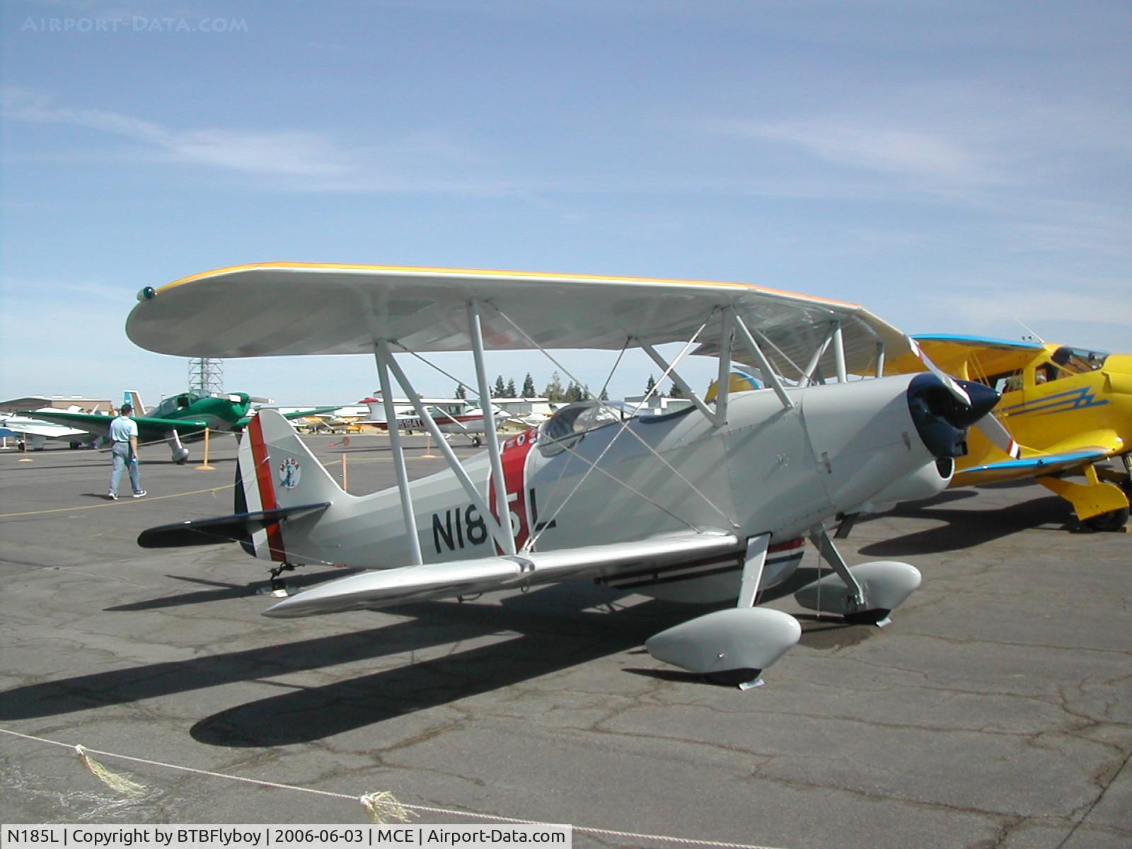 N185L, 1965 Liberty Sport-orval N. Lloyd A C/N 1164, Liberty Sport biplane at the 2006 Merced Antique Fly-in