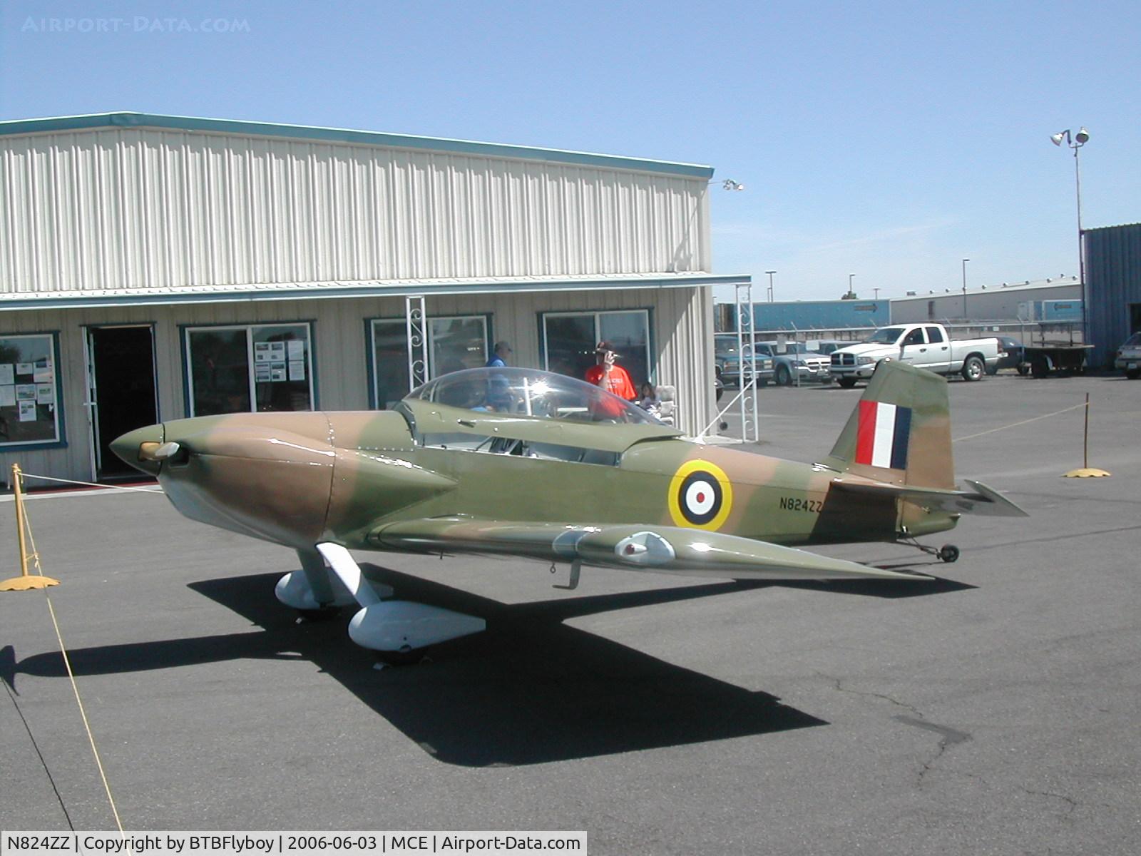 N824ZZ, 1996 Vans RV-4 C/N 2824, RV-4 at the 2006 Merced Antique Fly-in
