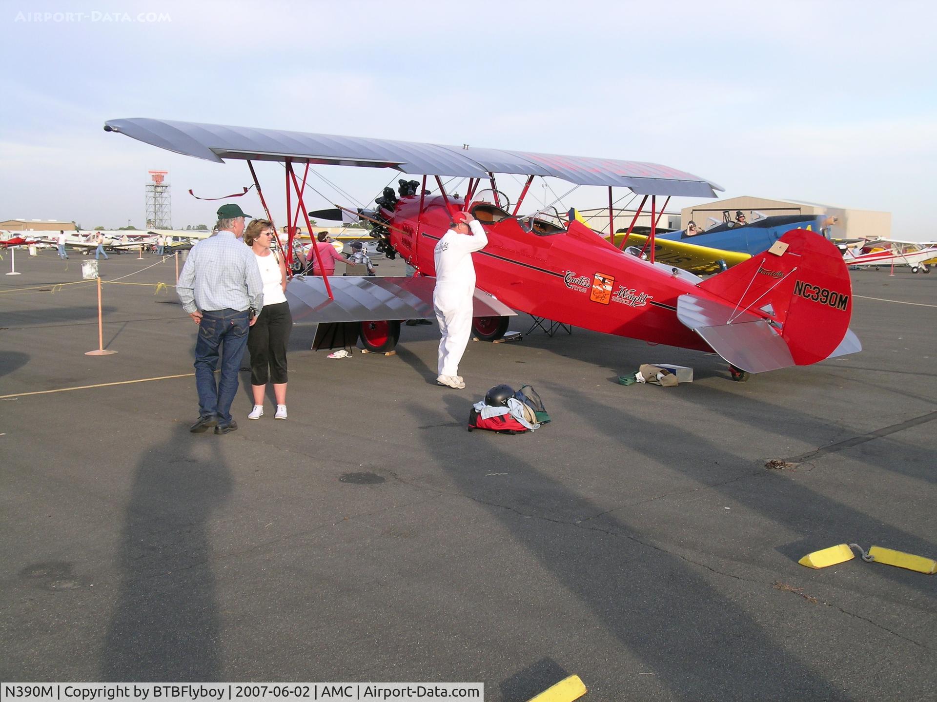 N390M, 1929 Travel Air L-4000 C/N 1310, Merced Antique Fly-in 2007 