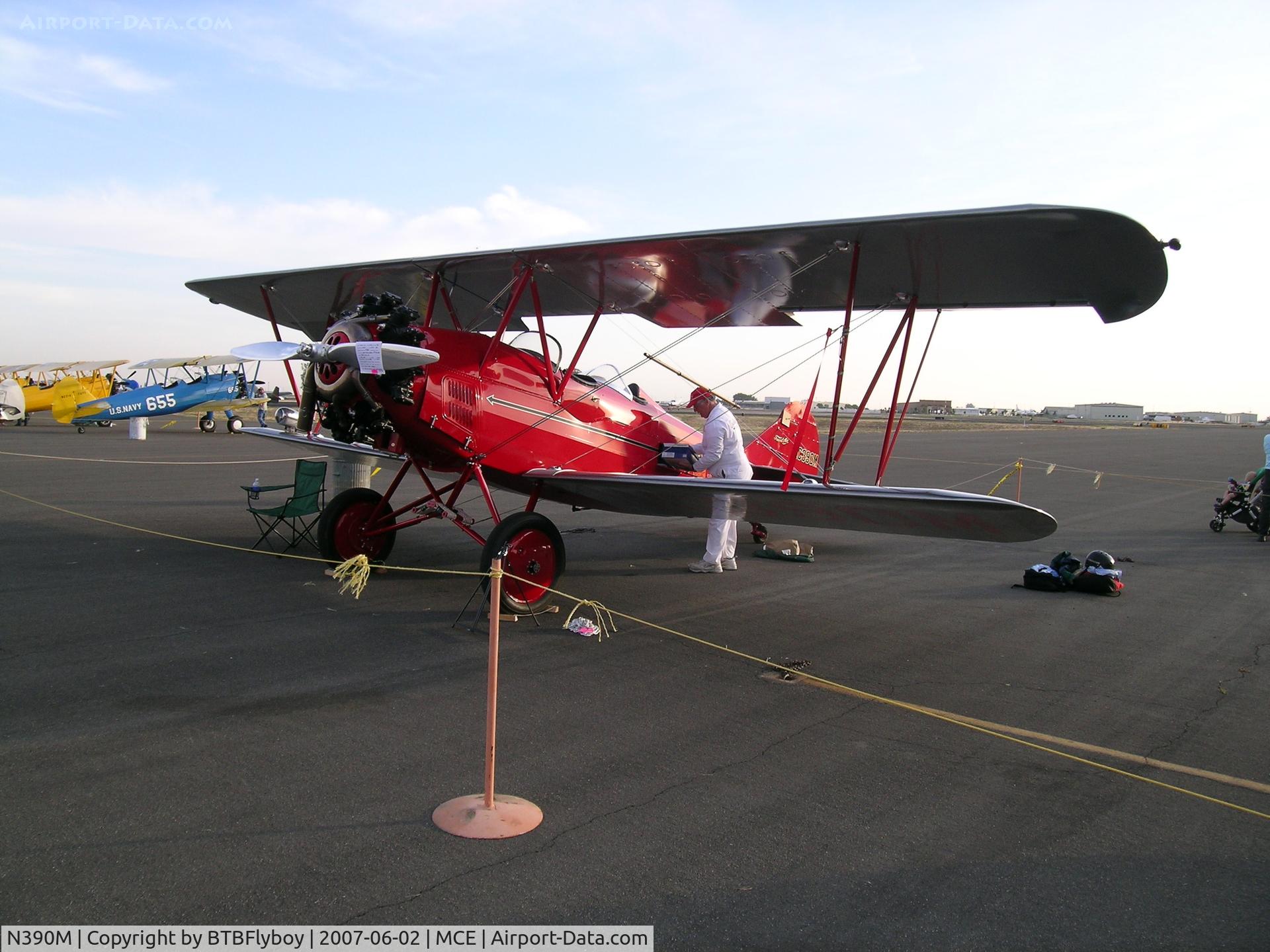 N390M, 1929 Travel Air L-4000 C/N 1310, 2007 Merced Antique Fly-in 