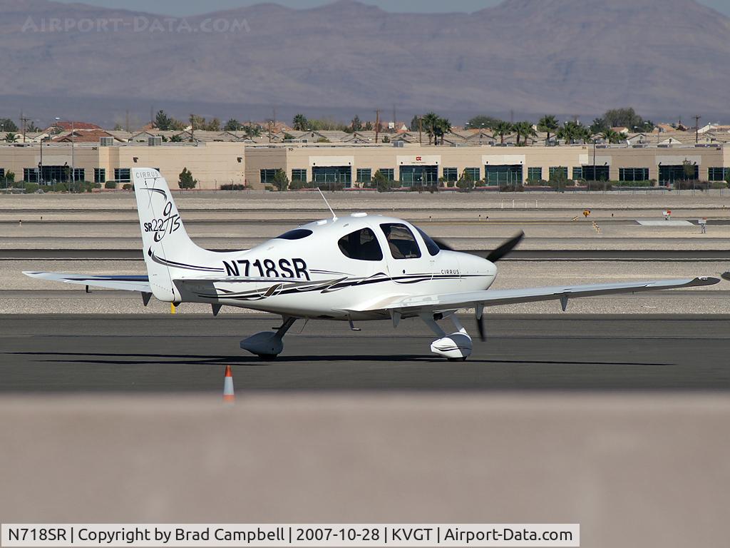 N718SR, 2006 Cirrus SR22 C/N 2252, Hasman Air LLC - Las Vegas, Nevada / 2006 Cirrus Design Corp. - SR22