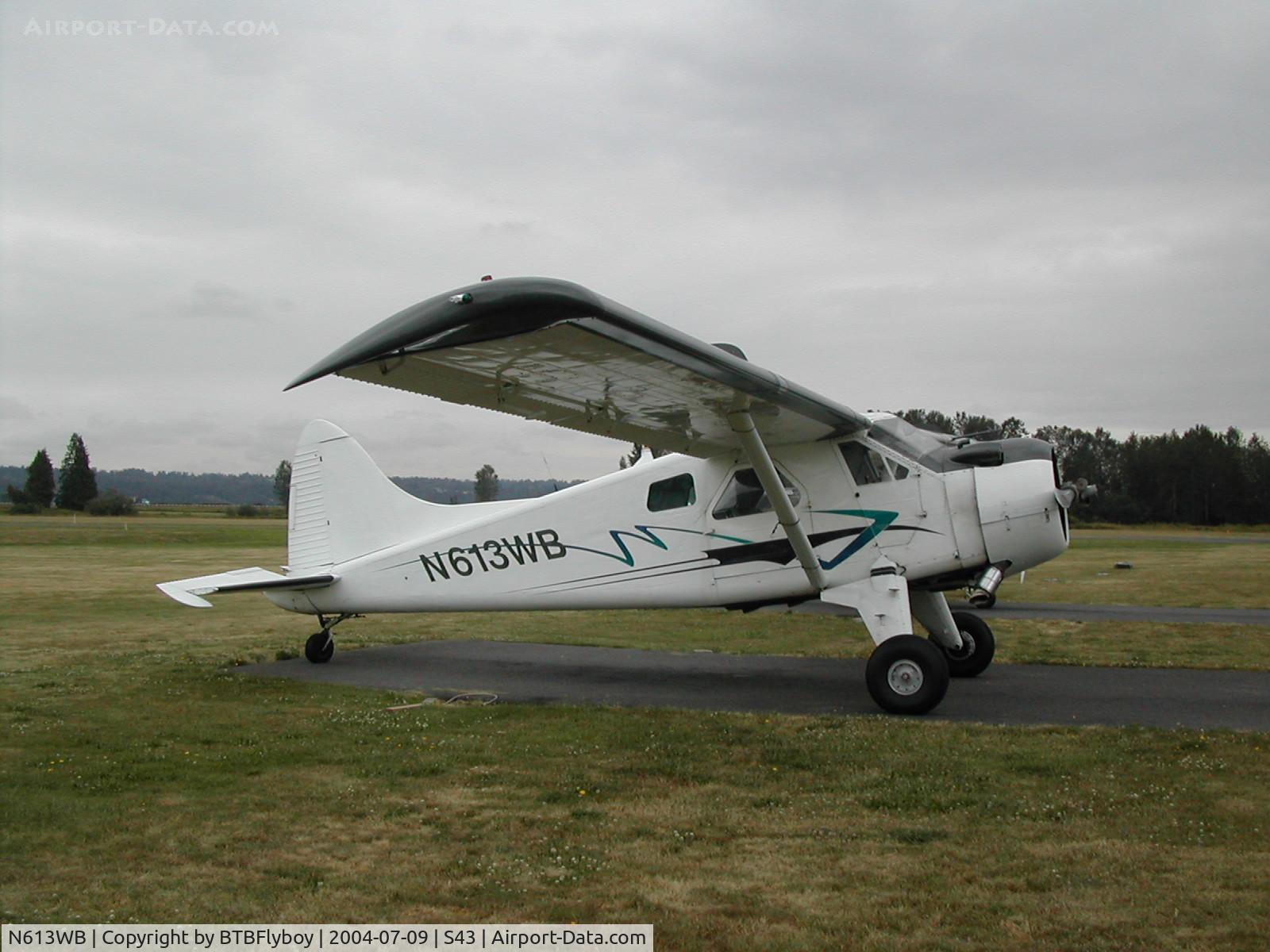 N613WB, 1953 De Havilland Canada U-6A Beaver C/N 672, Photo taken at Harvey Field