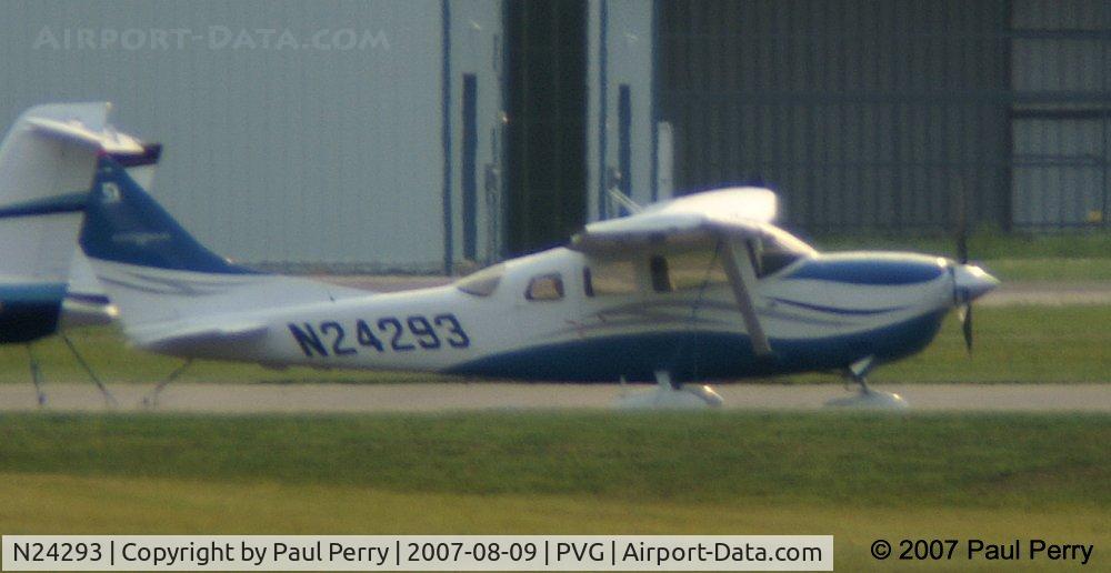 N24293, 2006 Cessna T206H Turbo Stationair C/N T20608608, Advantage Air Adventures' bird in for a sit