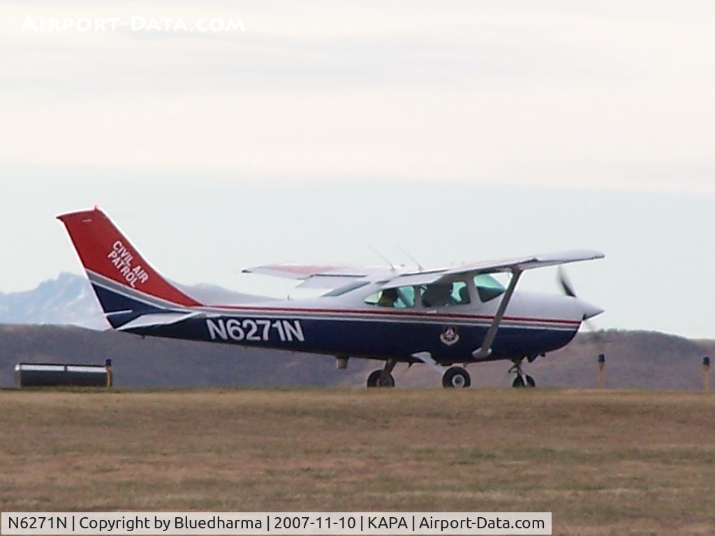 N6271N, Cessna 182R Skylane C/N 18267815, Taxi to takeoff ( civil air patrol )