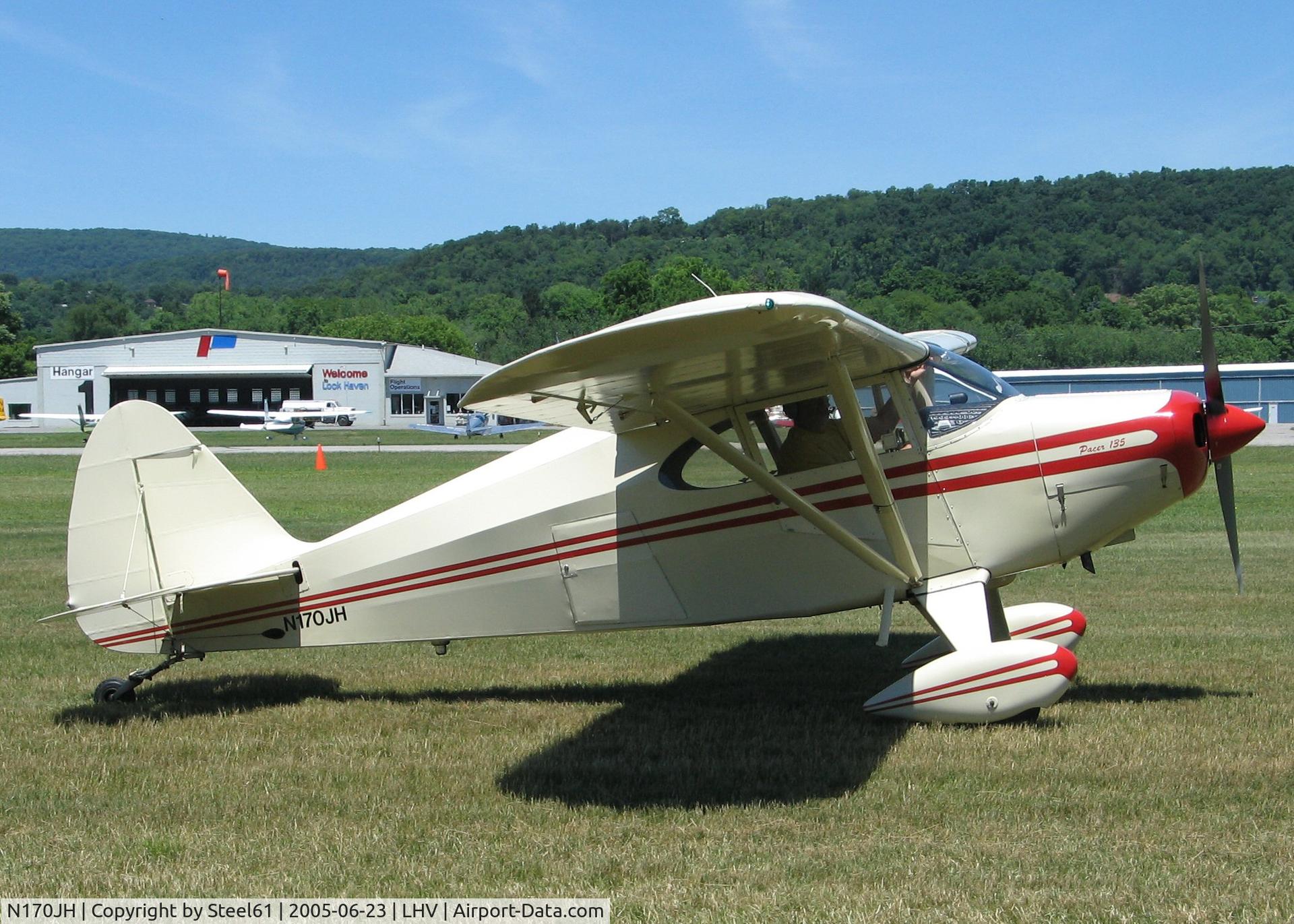 N170JH, 1953 Piper PA-22-135 Tri-Pacer C/N 22-1645, Taken at the Sentimental Journey Fly-in