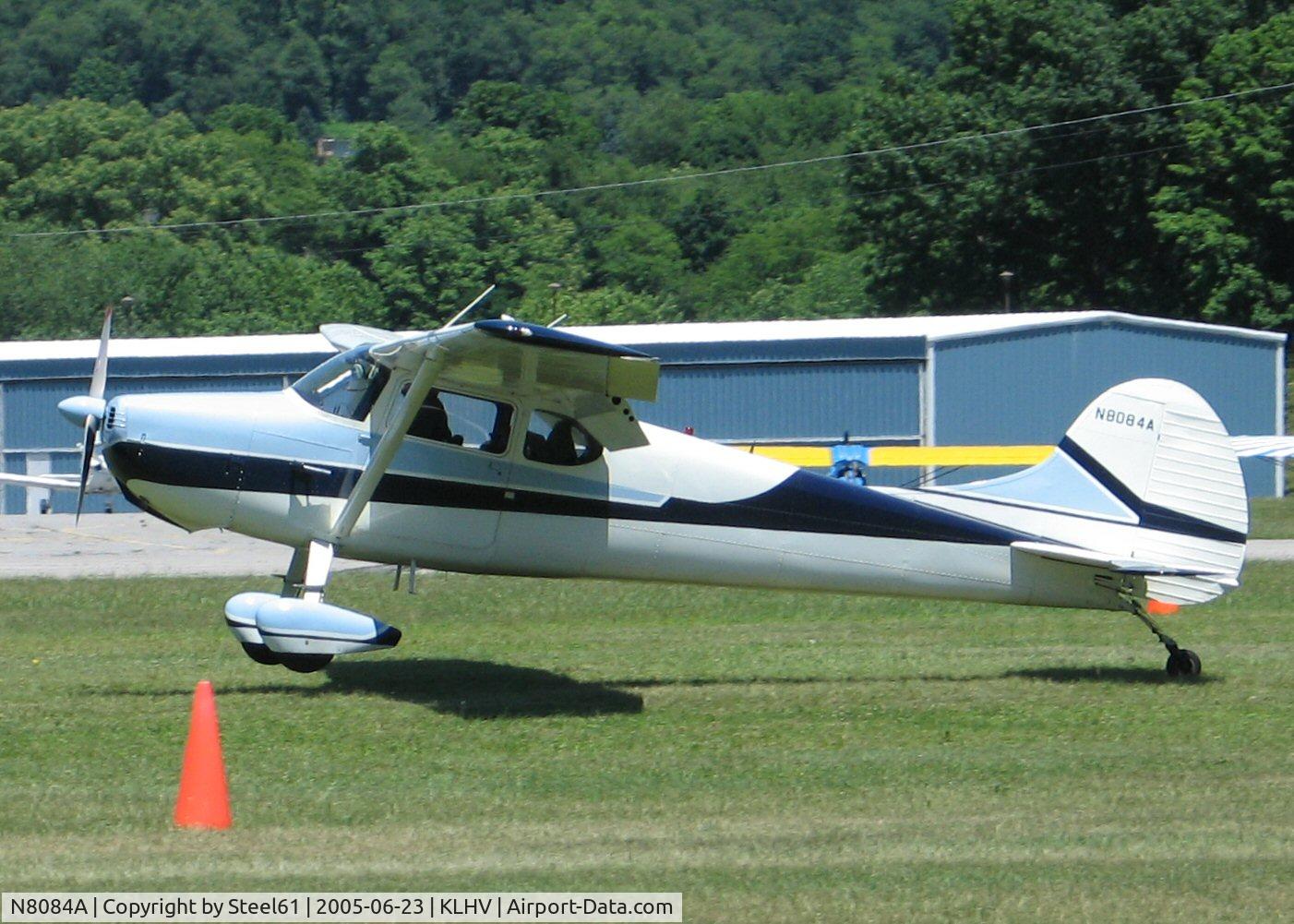 N8084A, 1952 Cessna 170B C/N 20936, Tail Wheel Landing!