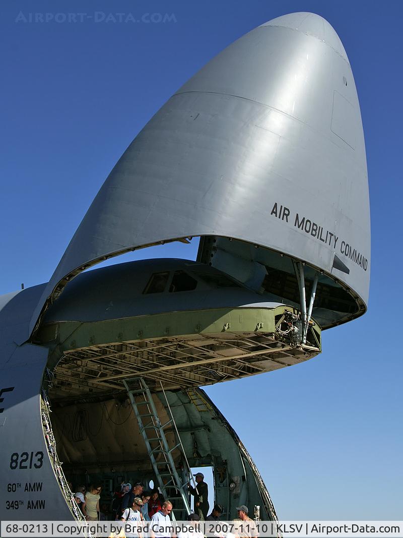 68-0213, 1968 Lockheed C-5C Galaxy C/N 500-0016, USA - Air Force Lockheed C-5C Galaxy (L-500) 68-0213 (cn 500-0016)