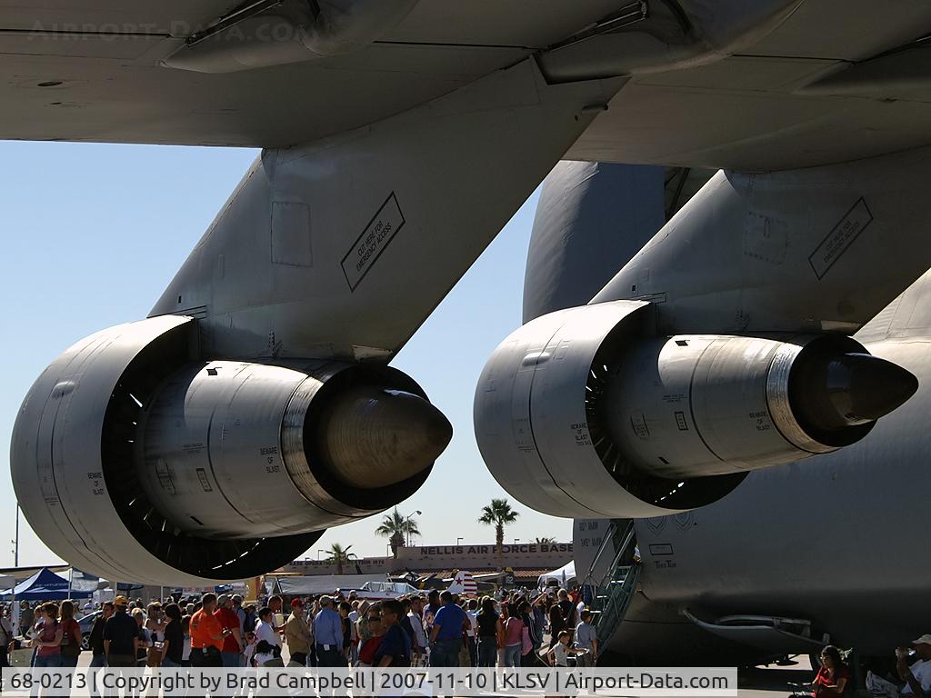 68-0213, 1968 Lockheed C-5C Galaxy C/N 500-0016, USA - Air Force Lockheed C-5C Galaxy (L-500) 68-0213 (cn 500-0016)