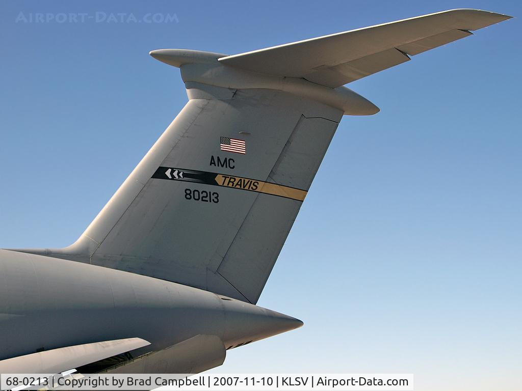 68-0213, 1968 Lockheed C-5C Galaxy C/N 500-0016, USA - Air Force Lockheed C-5C Galaxy (L-500) 68-0213 (cn 500-0016)