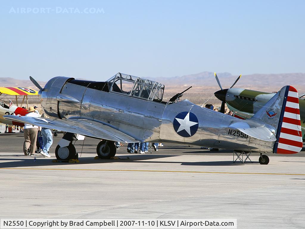 N2550, 1985 North American SNJ-5 Texan C/N 43683, Privately Owned - Las Vegas, Nevada / North American SNJ-5 - Texan